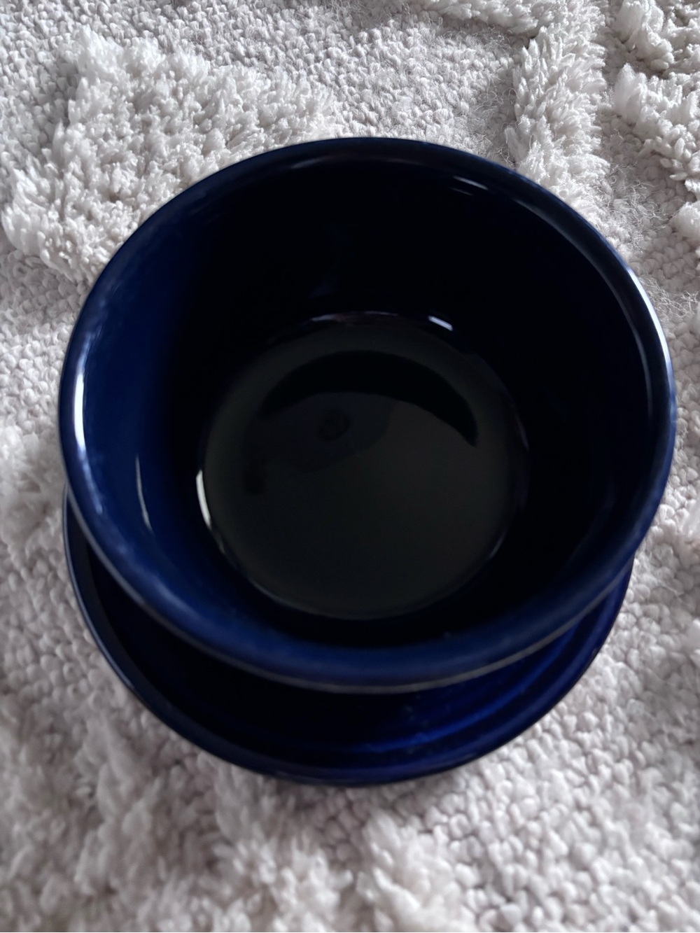 Fiesta ware bowl and plate